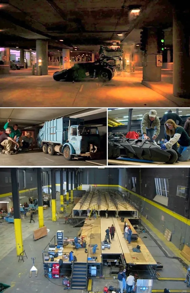 CG 없던 시절의 스케일 표현