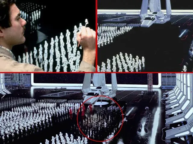 CG 없던 시절의 스케일 표현