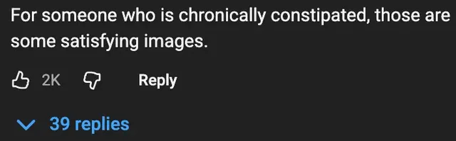 🕳덩어리들로 꽉 막힌 구멍을 시원하게 뚫어주는 영상 💥