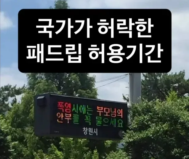 국가가 허락한 패드립 허용기간