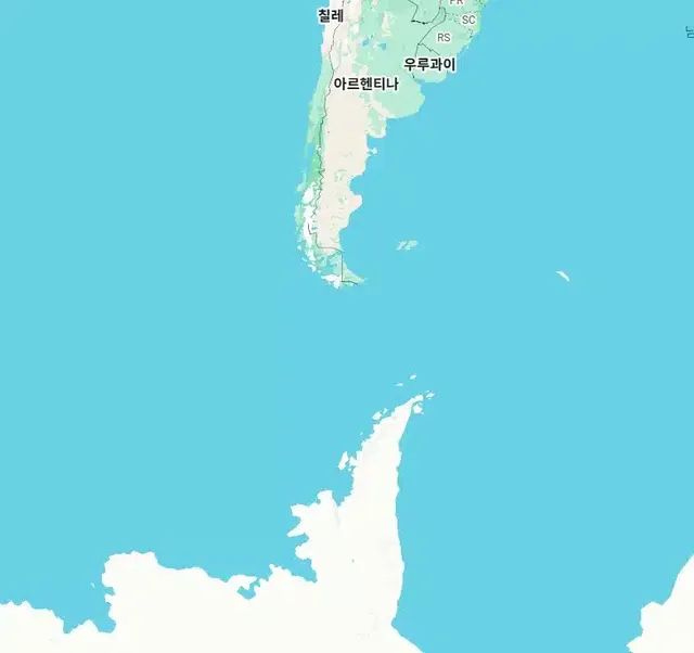 선내 구토용 봉투들