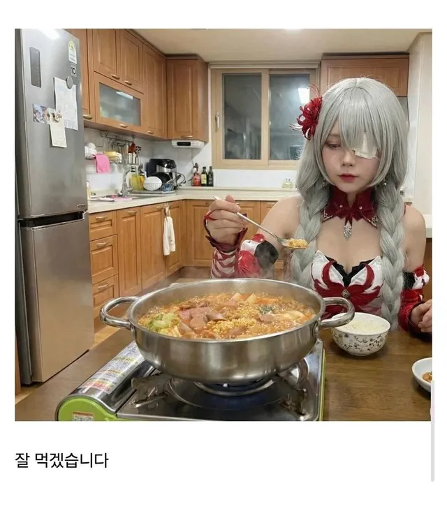 끝까지 보고나면 소름돋는 빽햄 부대찌개 인증