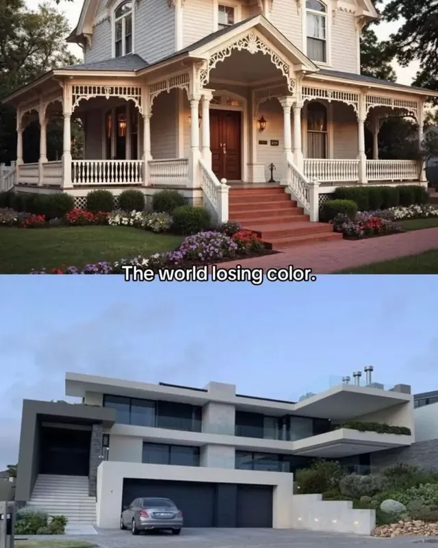 세상이 색을 잃어가고 있다