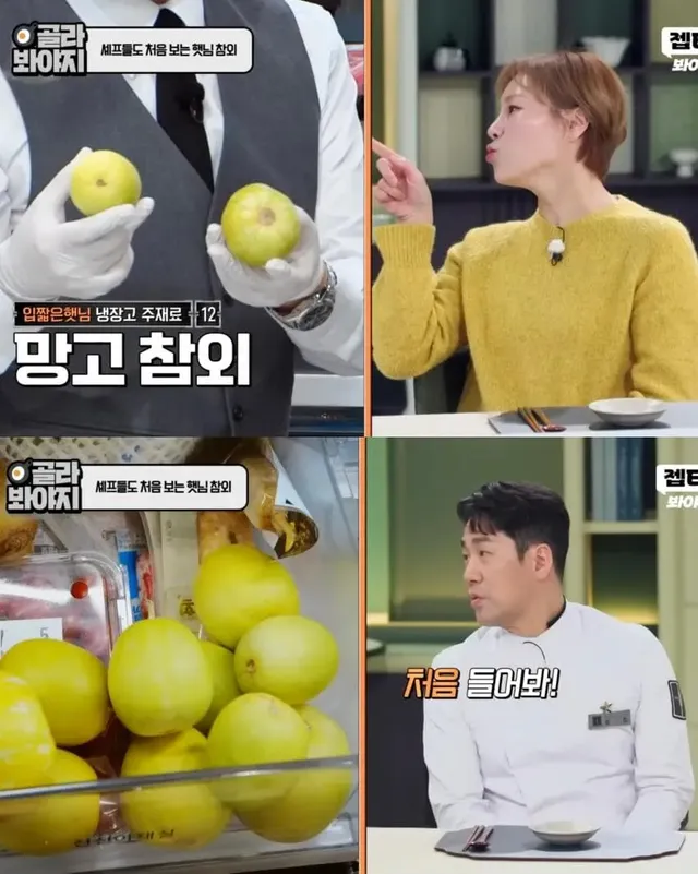 냉부해 셰프들도 존맛이라 놀란 입짧은햇님의 망고 참외