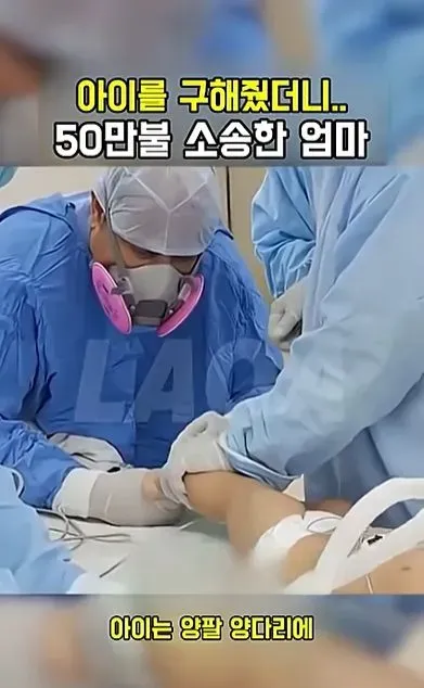 [스압] 아이를 구해줬더니 50만불 소송한 애엄마