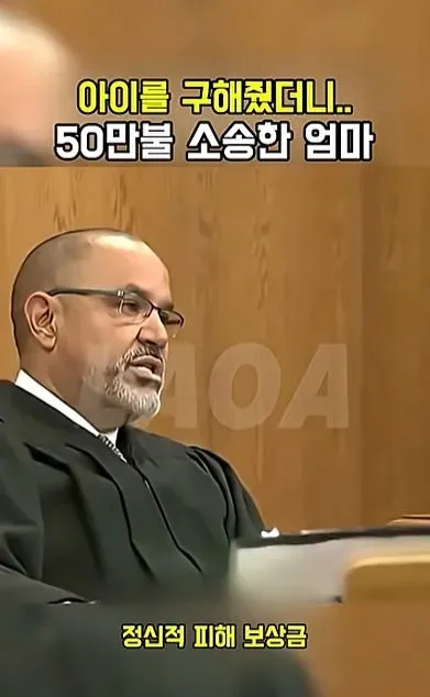 [스압] 아이를 구해줬더니 50만불 소송한 애엄마