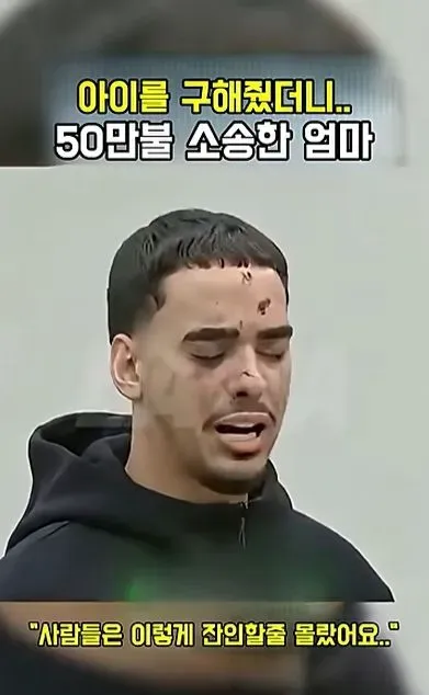 [스압] 아이를 구해줬더니 50만불 소송한 애엄마