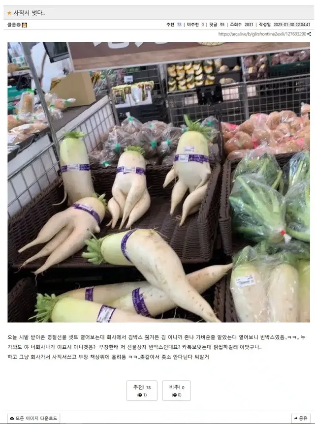 6년 다닌 회사 사직서 썻단 아카라이브 유저