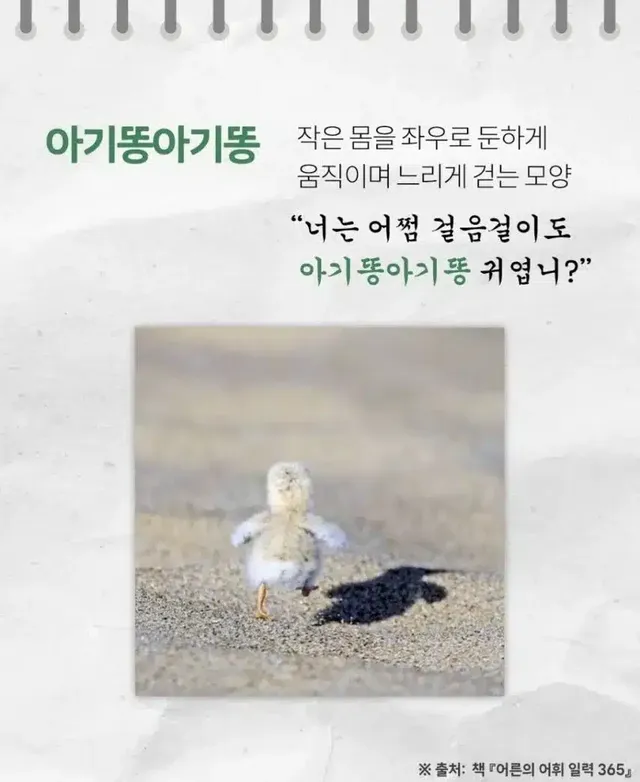 들을수록 귀엽고 예쁜 순수 우리말들