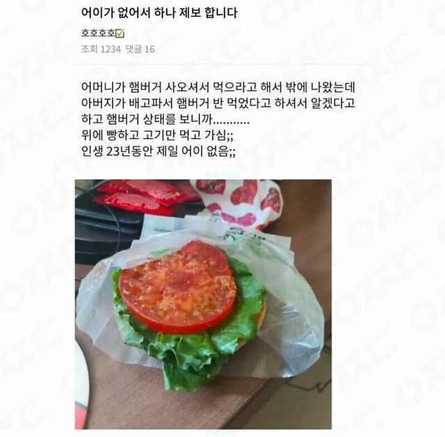 어이가 없어서 하나 제보합니다