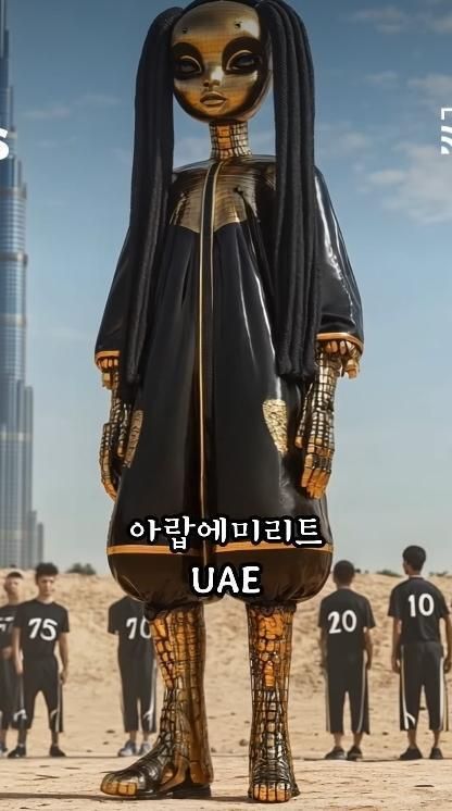 국가별 오징어게임 이미지