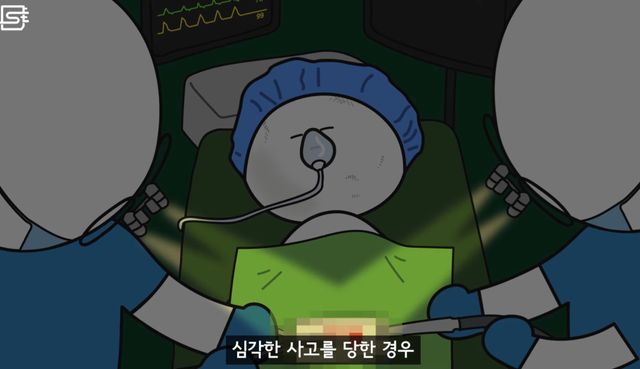 렌즈 낀 상태에서 기절해 병원에 실려오면 어떻게 될까?