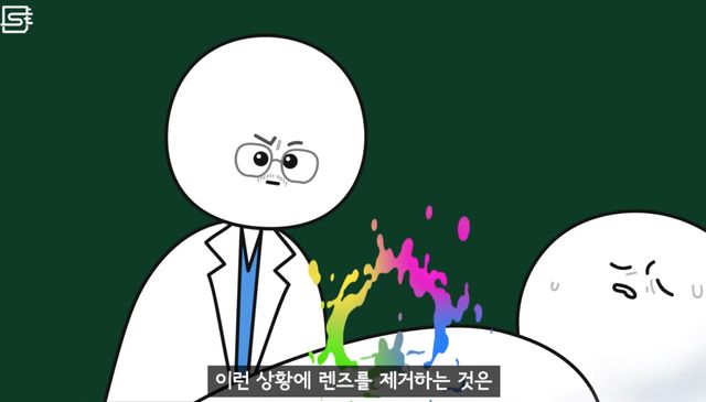 렌즈 낀 상태에서 기절해 병원에 실려오면 어떻게 될까?