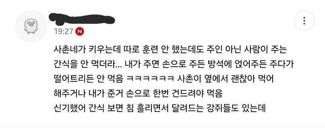 진돗개는 식탐 조절을 잘한다