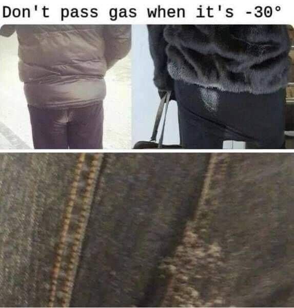 영하 30도에서 방구 끼면 안되는 이유