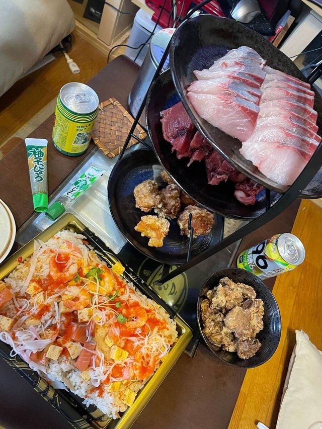 요즘 일본에서 유행이라는 사나이 티파티 세트