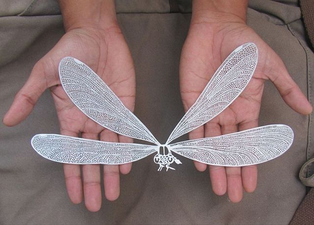 종이 오리기 끝판왕