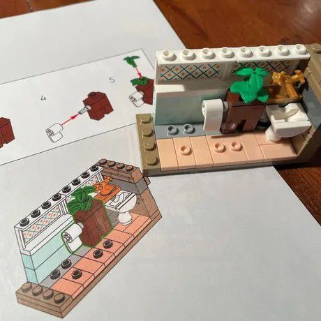 설명서대로 다했는데, 한 군데 틀렸다고 한 조립.jpg