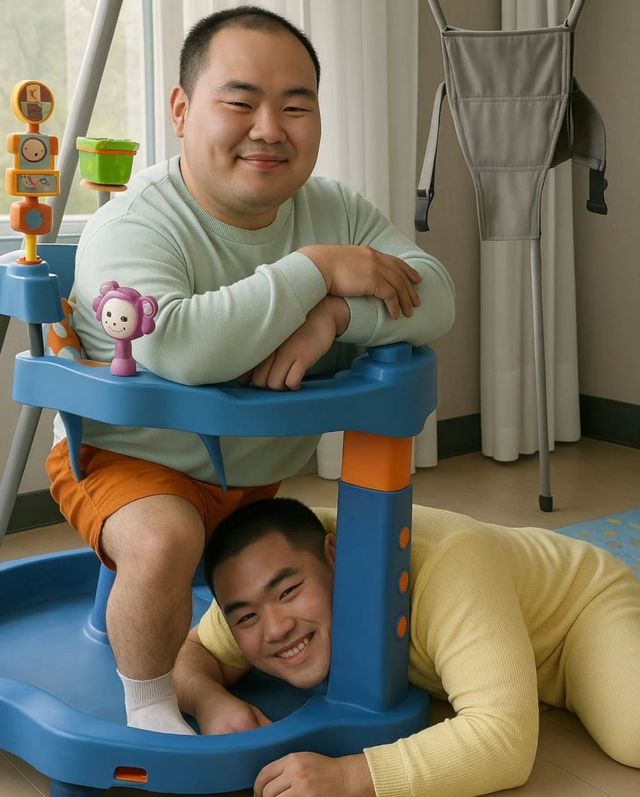 우리 아기 2명 20살 모습 보여줘