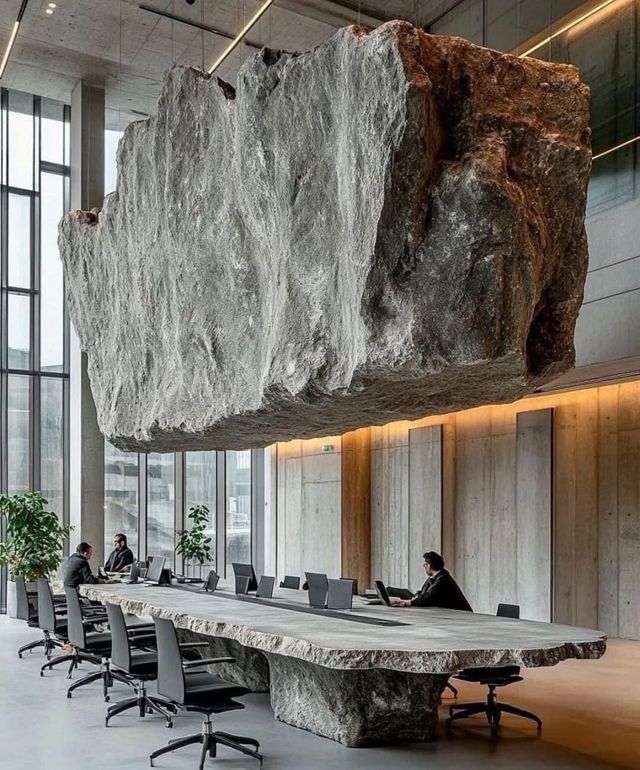 회의를 짧고 신속하게 만든 회의실 인테리어