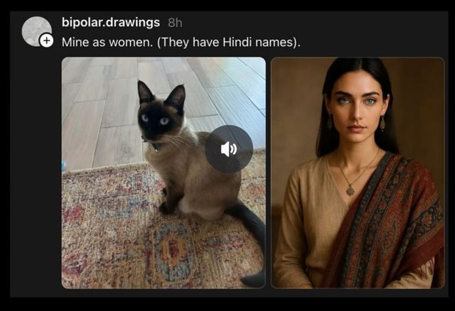 챗GPT가 사람으로 바꿔준 고양이와 강아지들