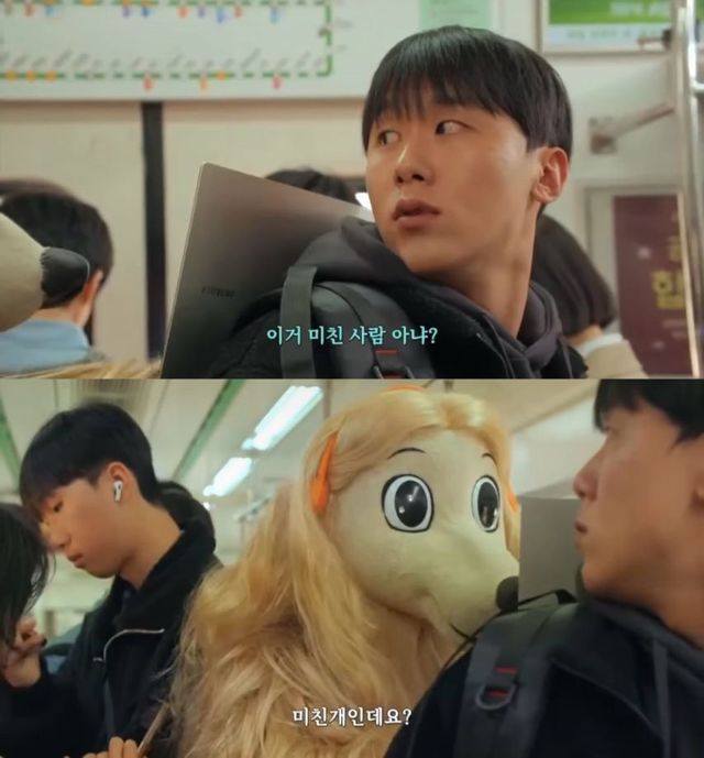 지하철 백팩 빌런 퇴치법