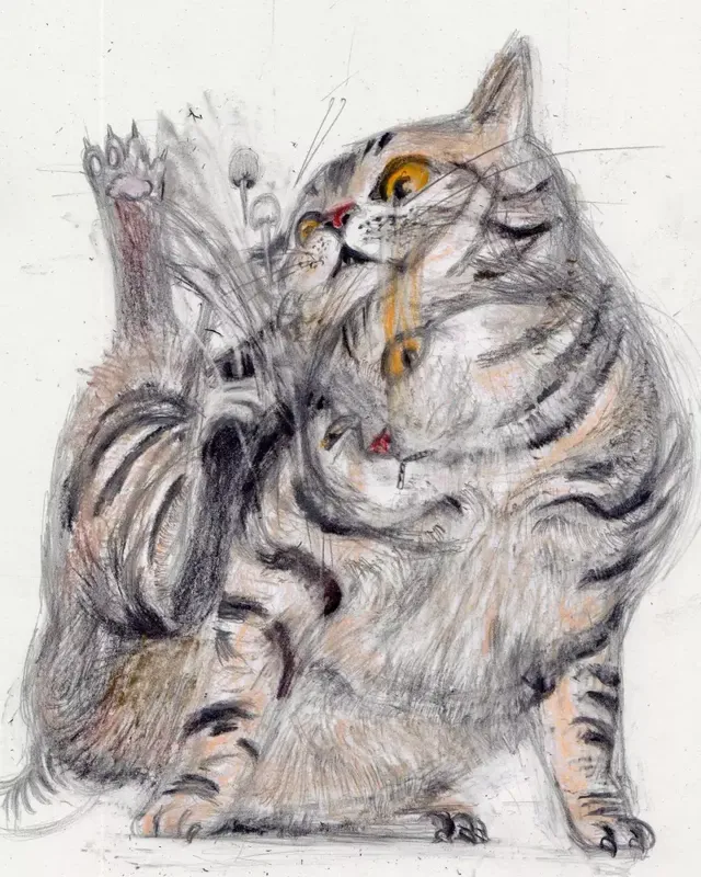 극사실체 고양이 그림들.jpg