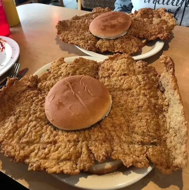 미국의 빠꾸 없는 돈까스 버거 상태 ㄷㄷㄷㄷㄷㄷㄷ