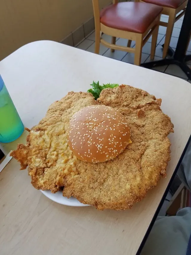 미국의 빠꾸 없는 돈까스 버거 상태 ㄷㄷㄷㄷㄷㄷㄷ