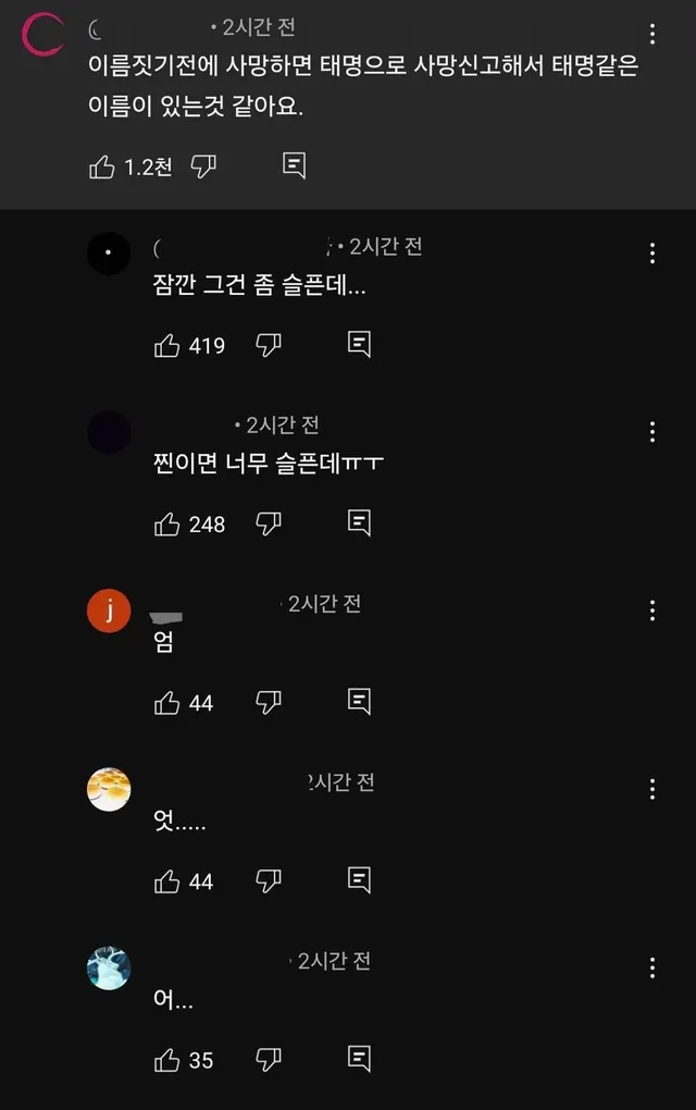 이름 등록할 때 가끔 특이한 이름이 있는 이유