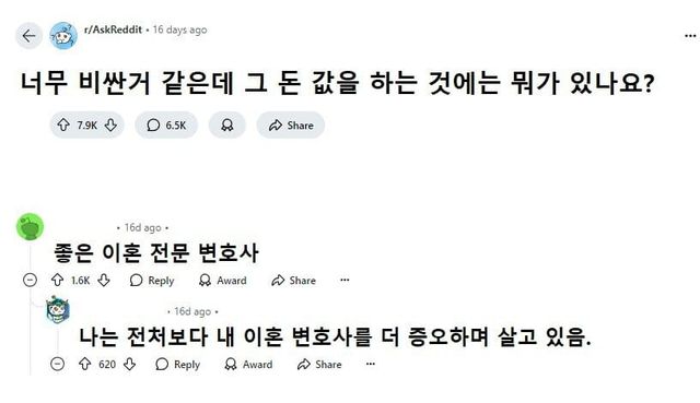 너무 비싼거 같은데 돈 값을 하는 것
