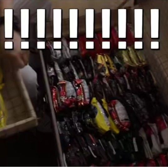 김숙이 놀란 이영자의 라면 상자