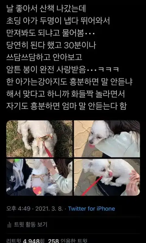 초딩에게 번호 따인 썰