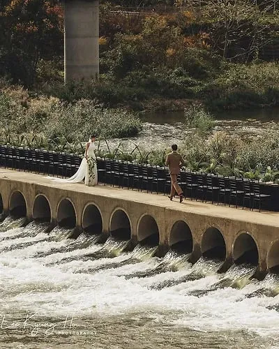 우리나라에서 가장 큰 결혼식장에서 결혼한 커플