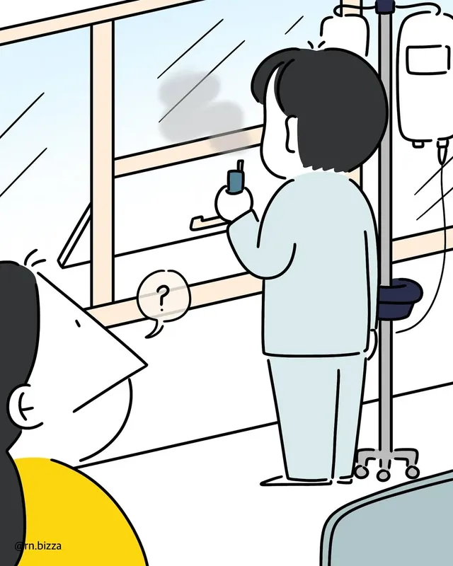 좋은 냄새가 나는 병실의 비밀.jpg