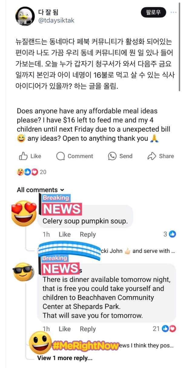 뉴질랜드 커뮤니티 특징