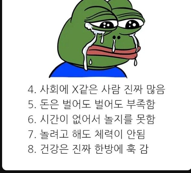 성인이 되고 느낀 것들