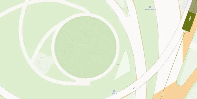 뚝섬 한강공원 이스터에그