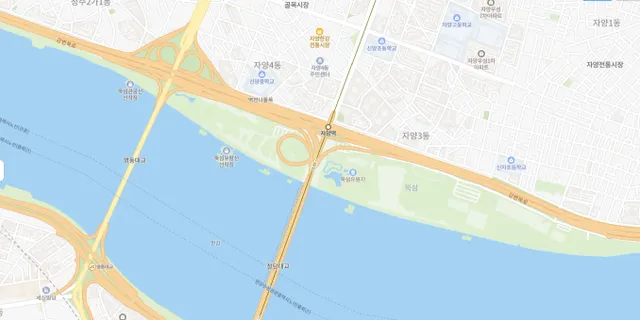 뚝섬 한강공원 이스터에그