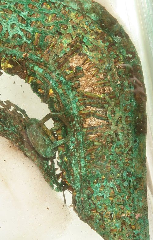 벌레로 만들었던 신라시대 유물