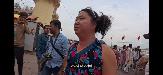 안구조심) 인도에서 여장해 본 형님