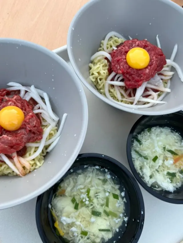 모 라면 축제에 비해 먹을거 많았던 구미라면축제