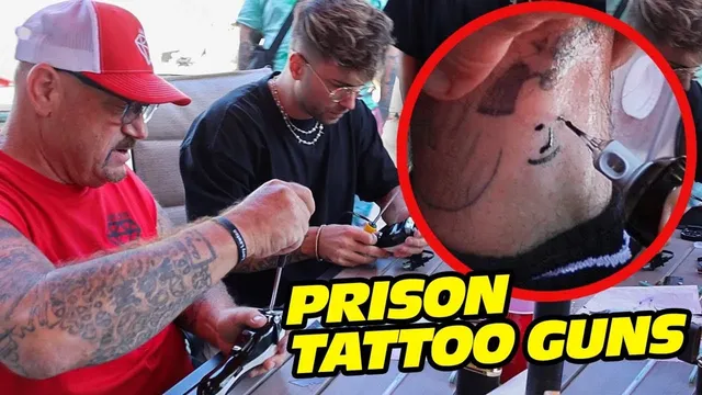 감옥에서 타투 머신 만드는 방법