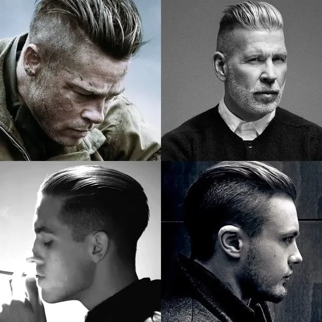 동양인은 힘들다는 슬릭백 언더컷 .jpg