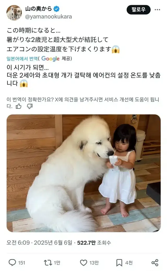 어린 주인님, 어서 그 버튼을!