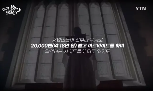 일본 성당, 교회 결혼식 주례의 정체