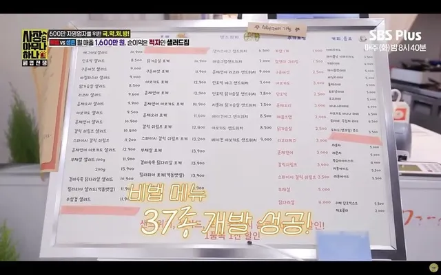 월 매출 1600 샐러드집이 계속 적자나는 이유