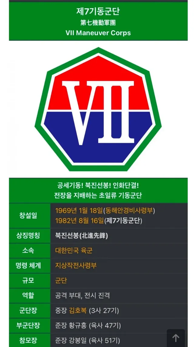 북한에서 제일 무서워하는 국군부대