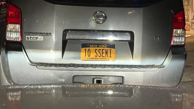 얼굴을 안 봐도 차주의 인종을 알 것 같은 번호판들.jpg