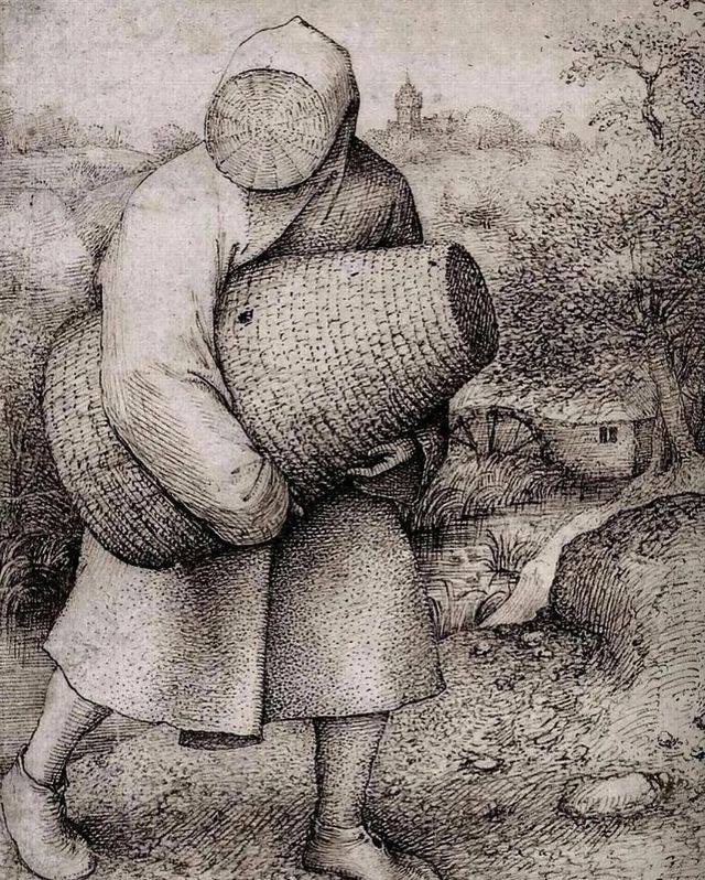 꿀벌을 돌보기 위해 만들어진 중세의 복장